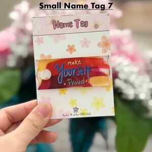 20/30 oz Stanley Tumbler Acrylic Nameplate Accessories H2.0 Stanley Name Tag - S